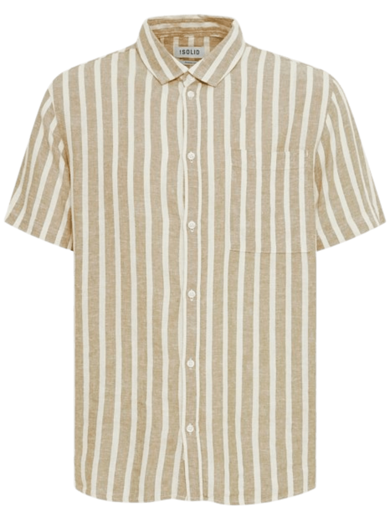 Camisa !Solid Fried Sand - ECRU