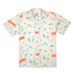 Camisa The Dudes Hawaiian Stoneys Customx - ECRU