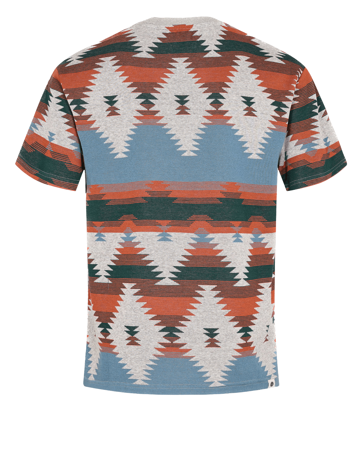 Camiseta Anerkjendt Akkikki Jacquard Chili - ECRU