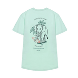 Camiseta Arica Elephant Acqua - ECRU