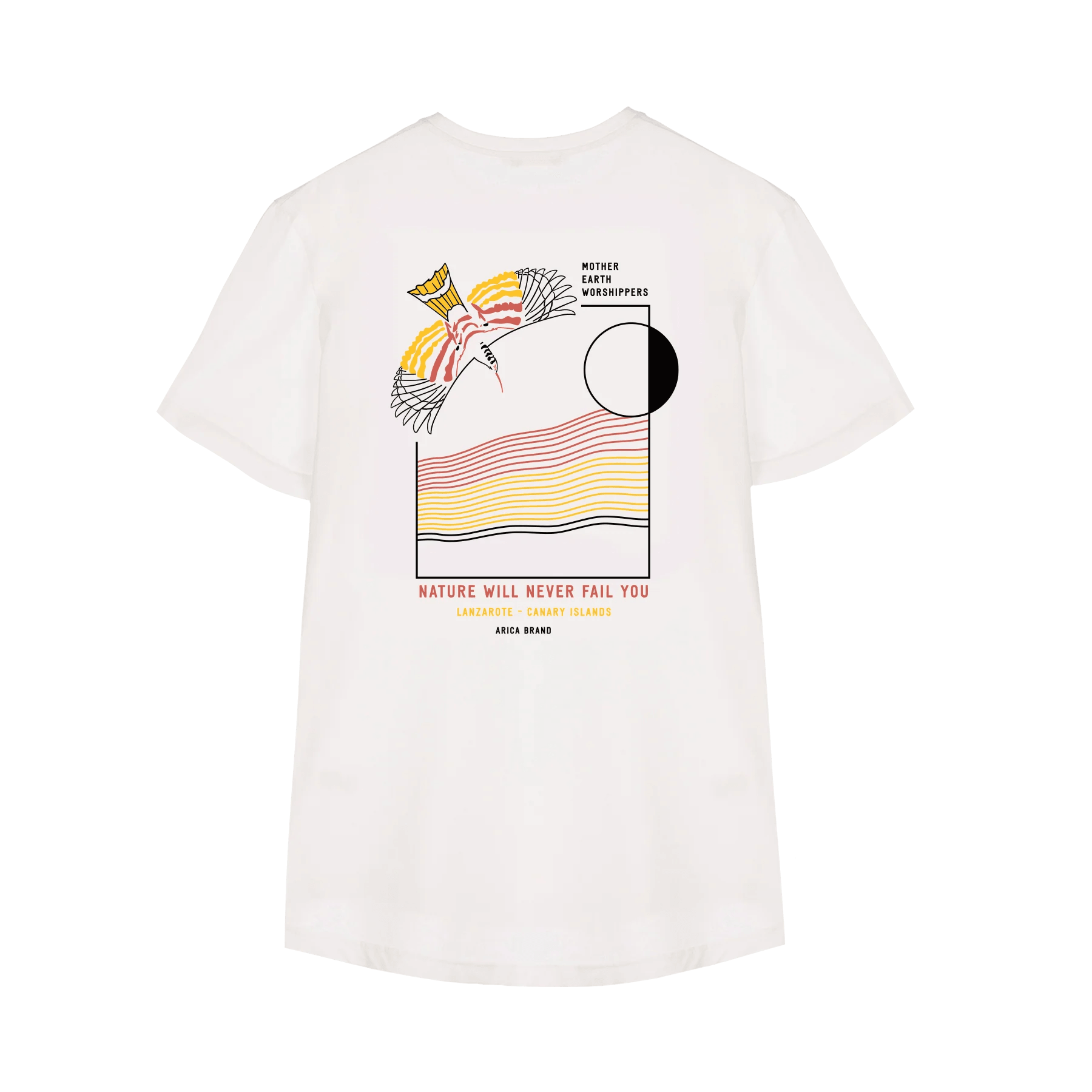 Camiseta Arica Lanzarote White - ECRU