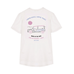 Camiseta Arica Mehari White - ECRU