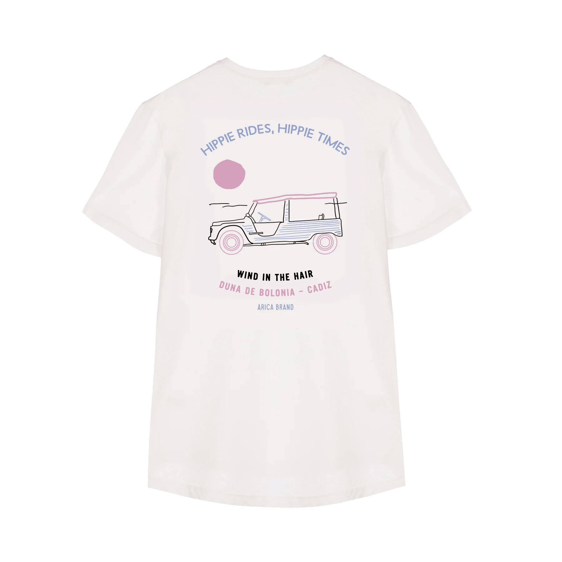 Camiseta Arica Mehari White - ECRU