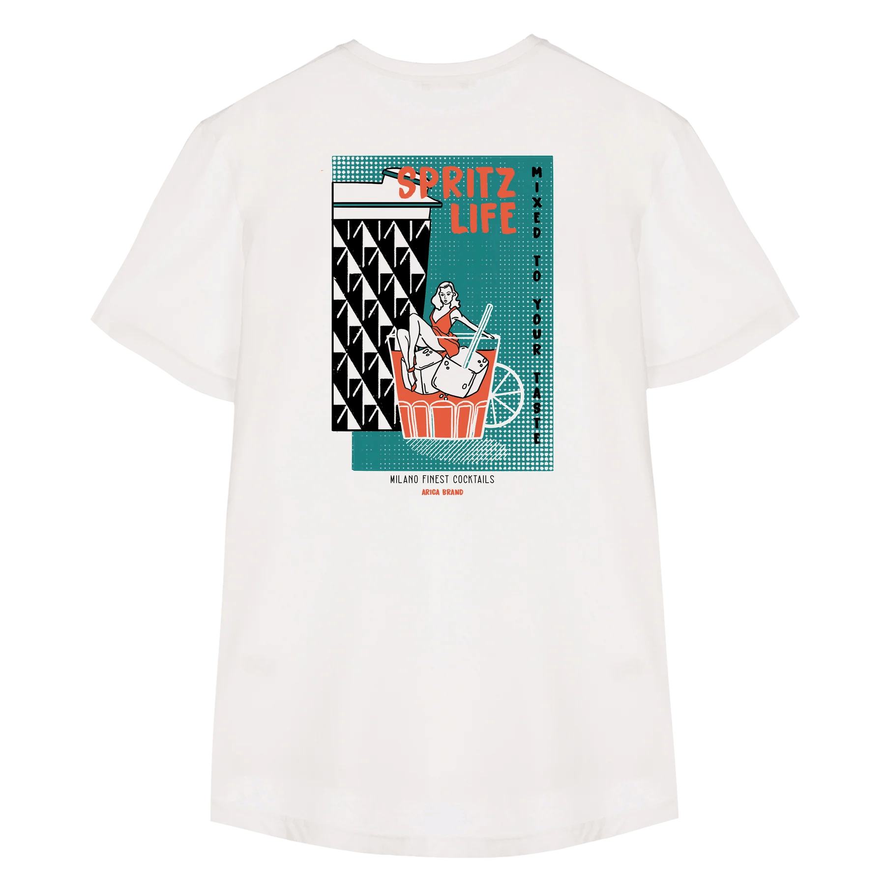 Camiseta Arica Spritz White Premium - ECRU