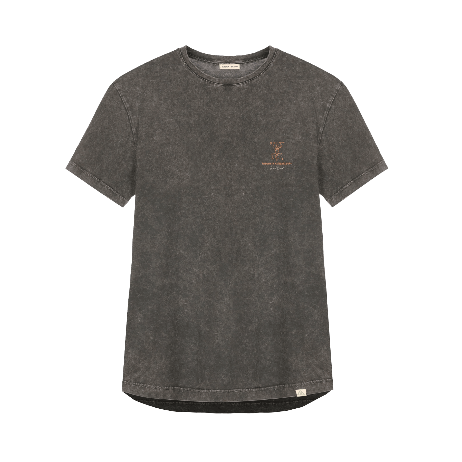 Camiseta Arica Timanfaya Grey - ECRU