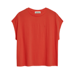 Camiseta Armedangels Inaara Poppy Red - ECRU