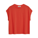 Camiseta Armedangels Inaara Poppy Red - ECRU