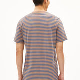 Camiseta Armedangels Vegaas Stripes - ECRU