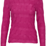 Camiseta B.Young Psille Festival Fuchsia - ECRU