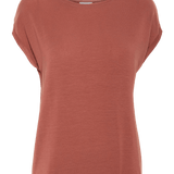 Camiseta Básica Aware Mahogany - ECRU