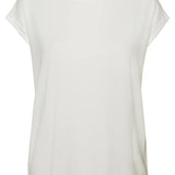 Camiseta Básica de Mujer Vero Moda AWARE Snow White - ECRU