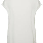 Camiseta Básica de Mujer Vero Moda AWARE Snow White - ECRU