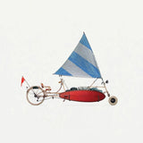 Camiseta Bask in the Sun Sailing Bike - ECRU