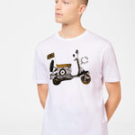 Camiseta Ben Sherman Algodón Orgánico Scooter - ECRU