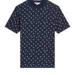 Camiseta Ben Sherman Micro Paisley - ECRU