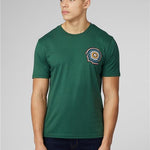 Camiseta Ben Sherman Mod Head Teal - ECRU