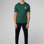 Camiseta Ben Sherman Mod Head Teal - ECRU