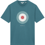 Camiseta Ben Sherman Signature Target Teal - ECRU