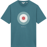 Camiseta Ben Sherman Signature Target Teal - ECRU