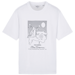 Camiseta Ben Sherman Summer Scooter White - ECRU