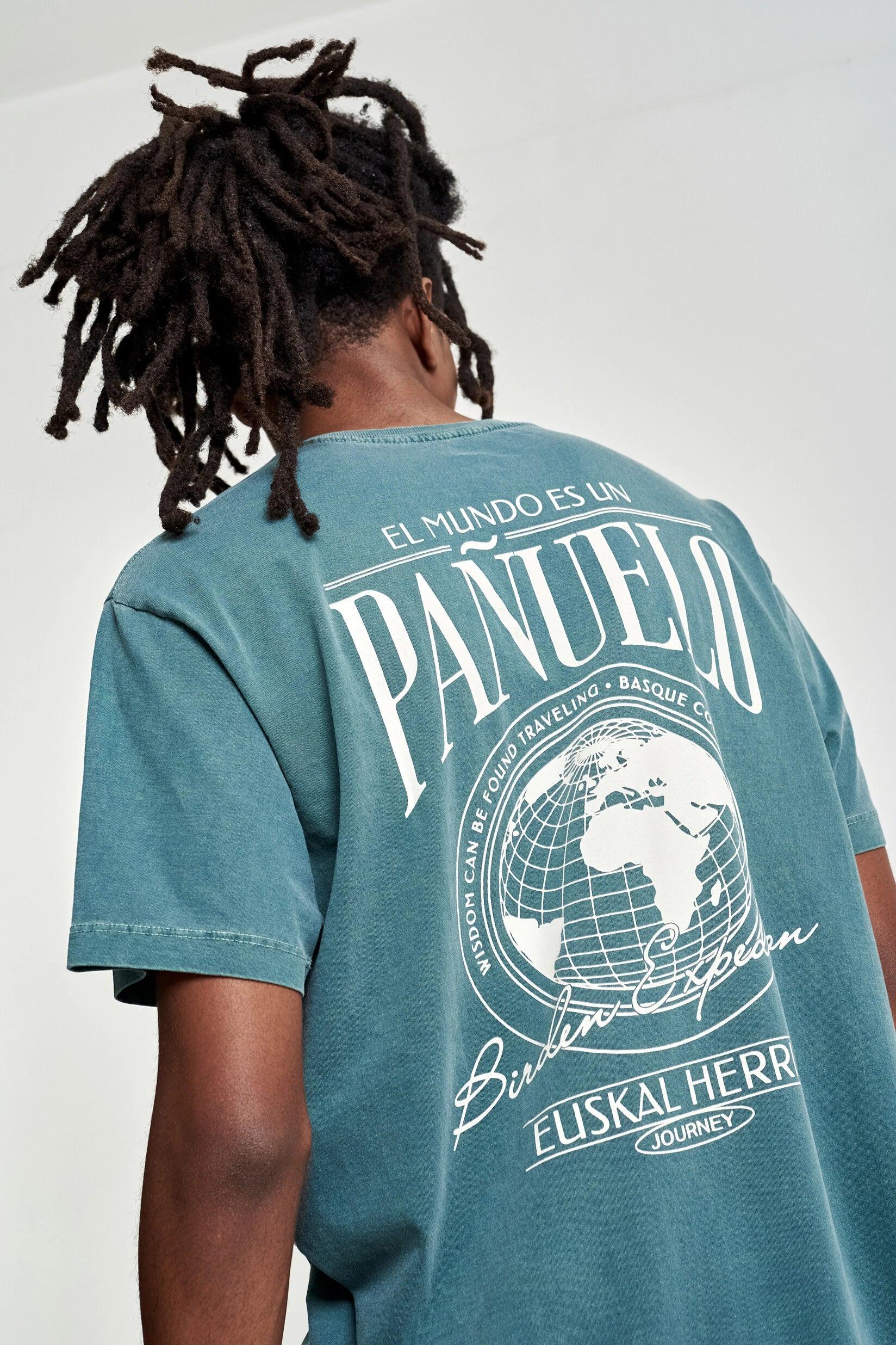 Camiseta Birden El Mundo Green - ECRU