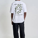 Camiseta Birden Grow White - ECRU