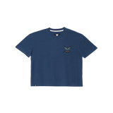 Camiseta Blue Banana Classic Woman Imperial Blue - ECRU