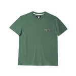 Camiseta Blue Banana Cube Pine Green - ECRU