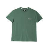 Camiseta Blue Banana Cube Pine Green - ECRU