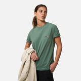 Camiseta Blue Banana Cube Pine Green - ECRU