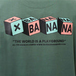 Camiseta Blue Banana Cube Pine Green - ECRU