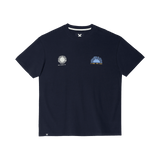 Camiseta Blue Banana Dawn Navy - ECRU