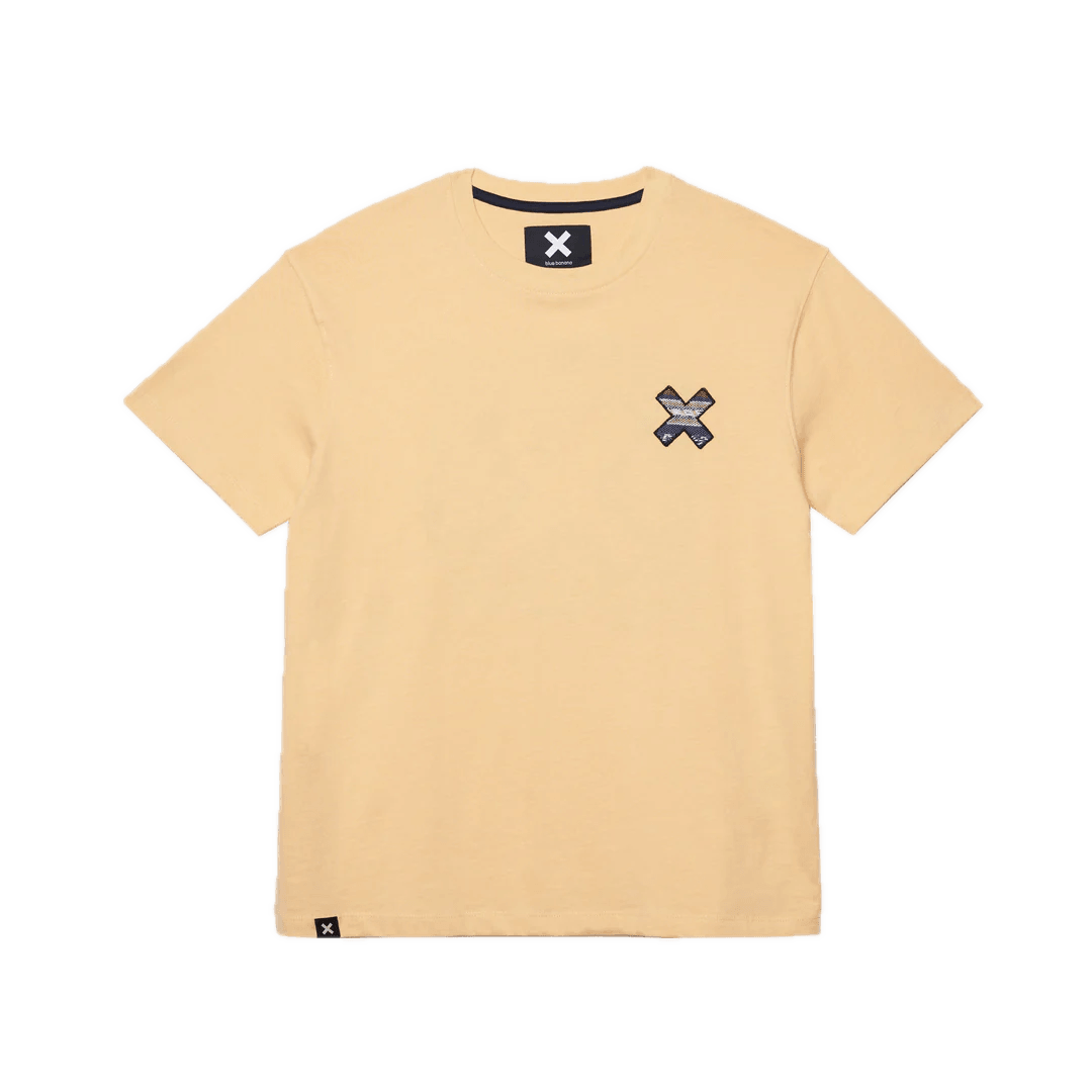 Camiseta Blue Banana Light Yellow Hakuna - ECRU