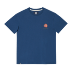 Camiseta Blue Banana Worm Imperial Blue - ECRU