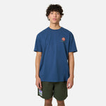 Camiseta Blue Banana Worm Imperial Blue - ECRU