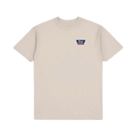 Camiseta Brixton Linwood Cream - ECRU