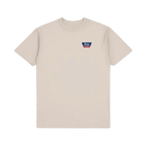 Camiseta Brixton Linwood Cream - ECRU