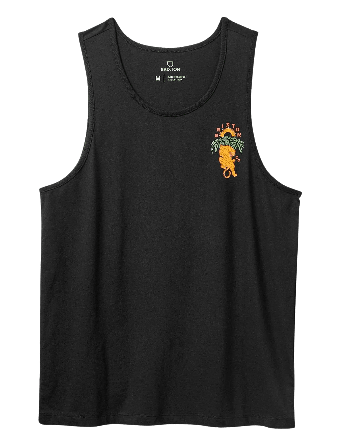 Camiseta Brixton Palm Jaguar Tank Top - ECRU