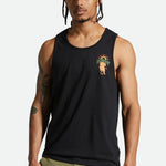 Camiseta Brixton Palm Jaguar Tank Top - ECRU