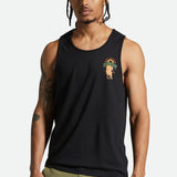 Camiseta Brixton Palm Jaguar Tank Top - ECRU