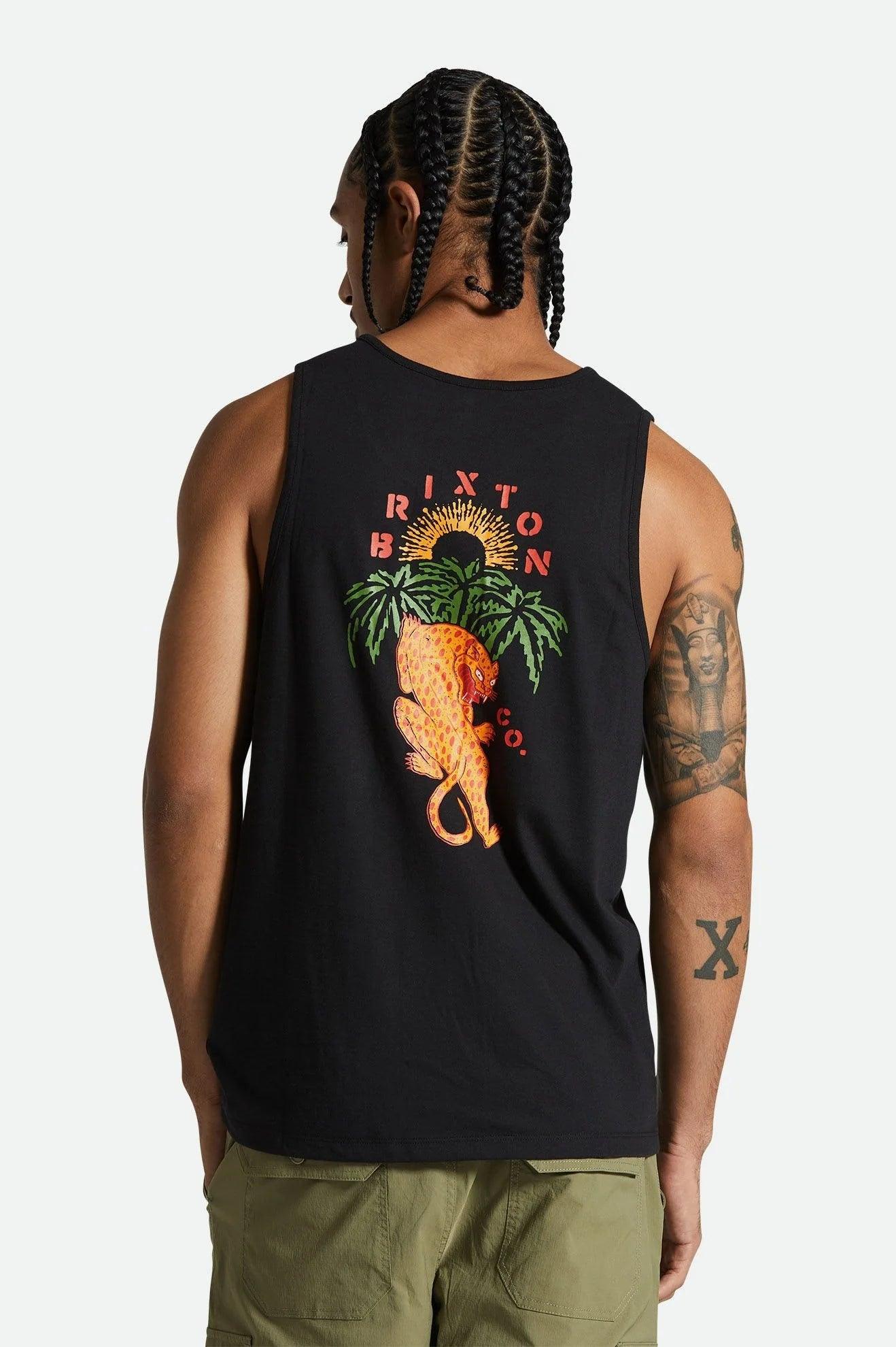 Camiseta Brixton Palm Jaguar Tank Top - ECRU