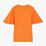 Camiseta CKS Tiko Bright Orange - ECRU