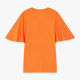 Camiseta CKS Tiko Bright Orange - ECRU