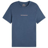 Camiseta de Hombre Ecoalf Birca Light Indigo - ECRU