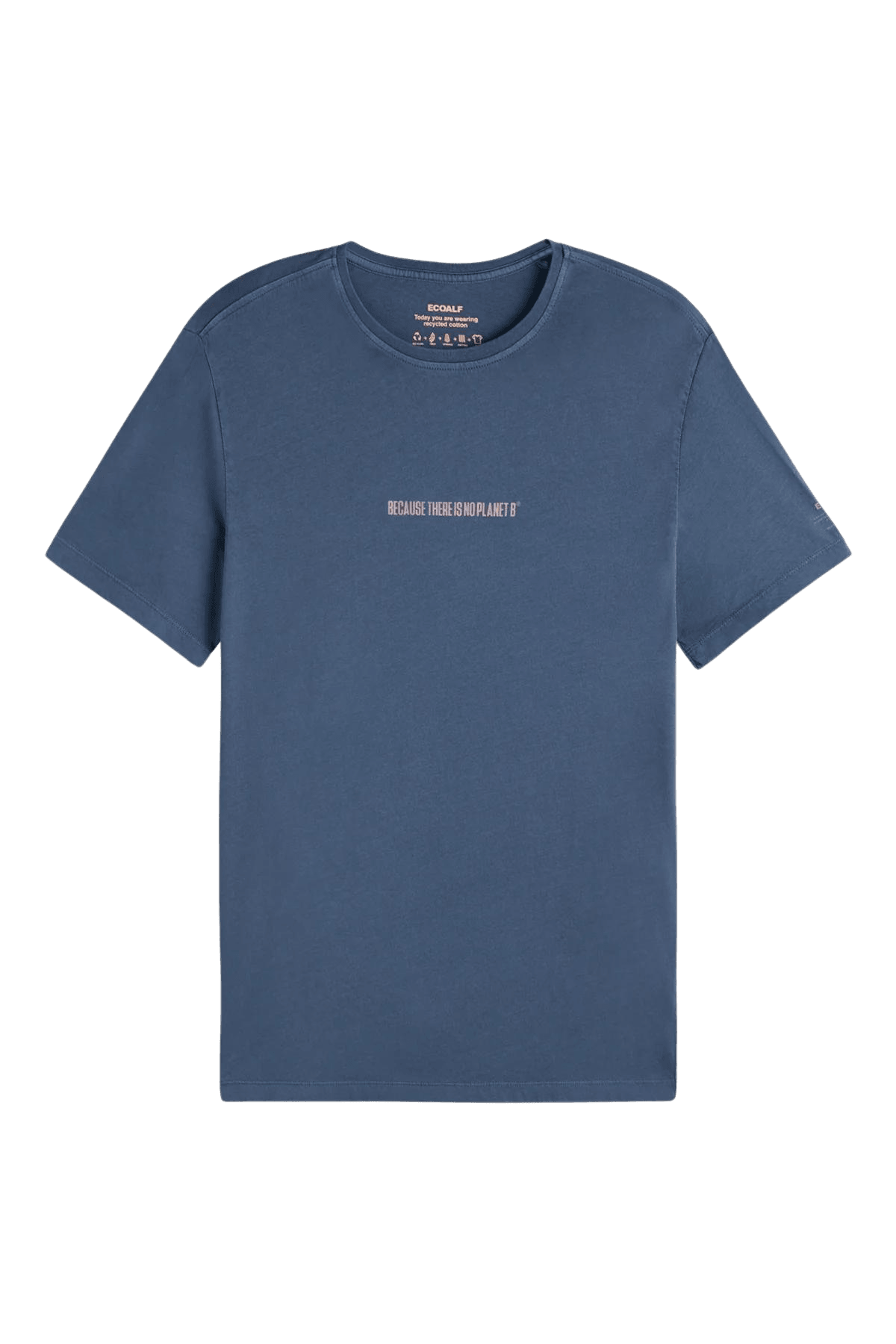 Camiseta de Hombre Ecoalf Birca Light Indigo - ECRU