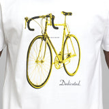 Camiseta Dedicated Stockholm Andy Bike Blanco - ECRU