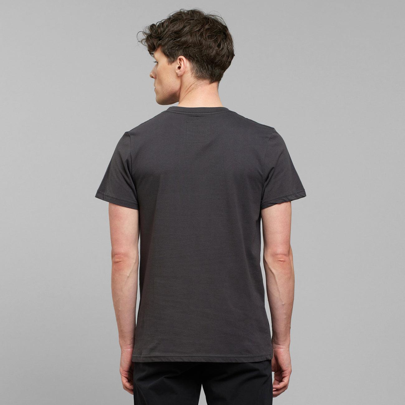 Camiseta Dedicated Stockholm Constructive Bike Charcoal - ECRU