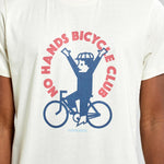 Camiseta Dedicated Stockholm No Hands Oat White - ECRU