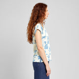 Camiseta Dedicated Visby Duotone Floral Oat White - ECRU