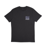 Camiseta Deus Ex Machina Beam Tee Anthracite - ECRU